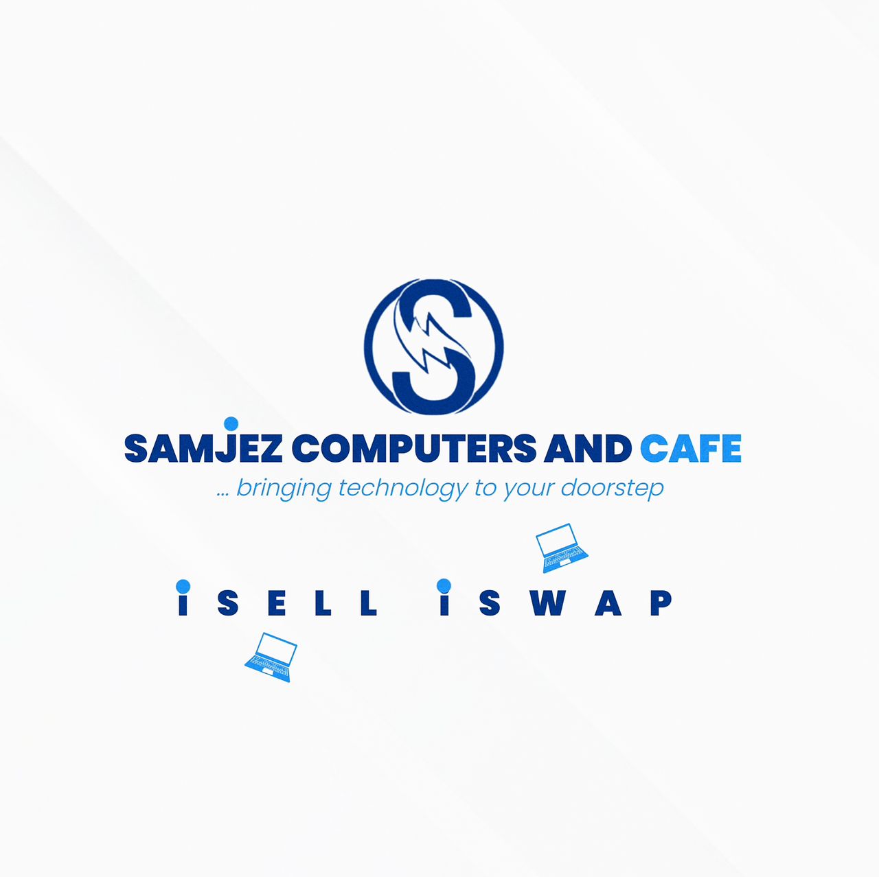 Samjez Computers and Cafe Logo